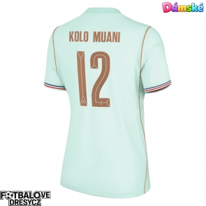 Francie Randal Kolo Muani #12 Dámské Venkovní Dres MS 2026 Krátký Rukáv